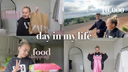 spend the day with me | what I’ve picked up recently, food shopping + chatty GRWM🤍