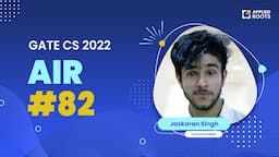 Jaskaran Singh AIR-82 GATE CS 2022 | Course Enrolled | GATE APPLIED ROOTS | Mentor- Pankhuri Bansal