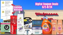 WALGREENS HAUL |6/2-8/24| All digital coupon deals this week! Beginner friendly deals! 8 FREEBIES