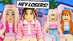 WE GOT BULLIED BY THE NEW GIRLS AT SCHOOL IN ROBLOX BROOKHAVEN!