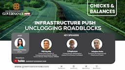 Checks & Balances | Infrastructure Push Unclogging Roadblocks #government #policies #infrastructure