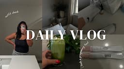 A Day in the Life VLOG| Feeling disconnected on social media| I was pregnant| My Chemical Pregnancy