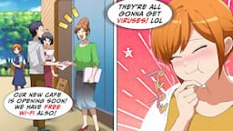 [Manga Dub] The bully mother wants to steal my WiFi for her cafe, so I set a trap...