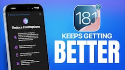 iOS 18.1 Beta 1 - Apple intelligence Keeps Getting BETTER!