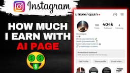 How to Earn Money From Instagram (Pro Trick🔥) Ai Reels se paise Kaise Kamaye | Unseen Tech