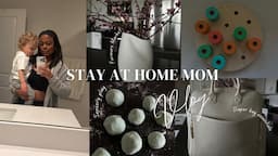 Stay at home mom Morning Routine! Toddler mom vlogs