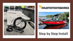 Humminbird High Speed 2D Sonar Transducer Install