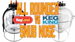 Kegland All Rounder Vs Keg King Snub Nose - 30L PET Pressure Fermenter Comparison