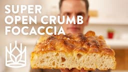 Focaccia de Cristal Has That Wide Open Crumb