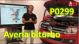 Avería  biturbo en VW Amarok (P0299).