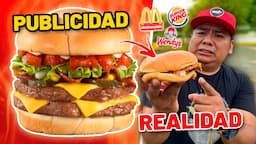 😦COMPARANDO la PUBLICIDAD vs la REALIDAD *una gran diferencia*