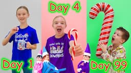 Birth to Death of a Candy Cane!! Elf on the Shelf Day 17