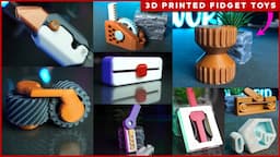 Discover Addictive 3D Printed Fidget Toys Ideas | Fidget Toys DIY | Part 2 #3dprinting