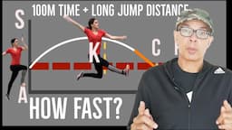 SPECIAL VIDEO ✅ LONG JUMP SPEED: HOW FAST DO YOU NEED TO BE TO JUMP 6M, 7M 8M??