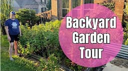 🌻 Back Yard GARDEN TOUR In The Heat Of The Summer || Texas Garden Tour || Zone 8 Garden Tour