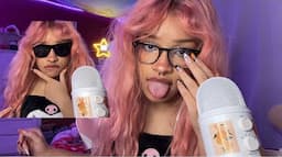 asmr Glasses Tapping🥸 hand sounds, rambles, random triggers