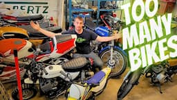 Inside My Vintage Motorcycle Collection - Garage Tour