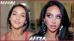 DAY TO NIGHT MAKEUP LOOK in 15 MIN +TIPS!