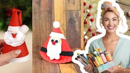 10 Santa Claus Christmas Crafts for Little Ones