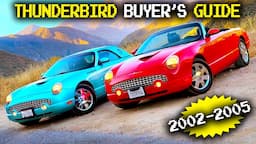 Ford Thunderbird BUYER'S GUIDE (Review, Values, Common Problems, Yearly Changes 2002-2005)