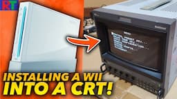 A Wii installed inside a CRT?!