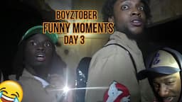 Funniest Moments from Boyztober DAY 3 (The Boyz explore an abandoned mental asylum)