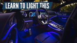 How To LIGHT CAR Interiors