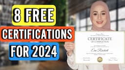 8 FREE High Paying Certifications For Remote Jobs in 2024 | And How Much Do They Pay?