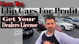 How to Start Your Own Car Dealership