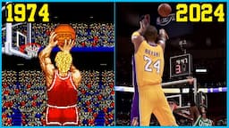 SHOOTING EVOLUTION in BASKETBALL VIDEO GAMES [1974 - 2024]