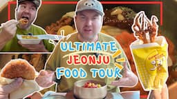 Insane Jeonju Food Marathon - Don’t Miss These Dishes! #SummerVibes