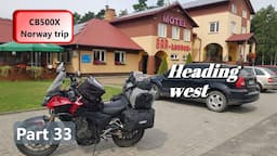 CB500X - Solo Norway trip Part 33 - Heading west