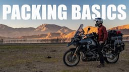 How To Pack A Motorcycle For Long Distance Travel