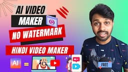 Create YouTube Videos Like a Pro in Hindi - Use AI Video Maker for Free and with No Watermark!