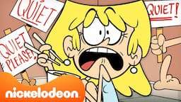 Loud House | Keluarga Loud House Berusaha untuk Tidak BERISIK!!! | Kompilasi | Nickelodeon Bahasa