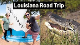 An EPIC Louisiana Road Trip - Alligators, Crawfish and Swamp Tours in Southern USA