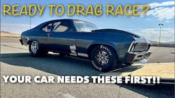 DRAG RACING Tips & RACE CAR NEEDS!! How To Get Through Tech & Drag Race SAFELY!