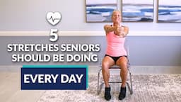 These 7 Minutes Are Crucial For Seniors - 5 Simple Stretches