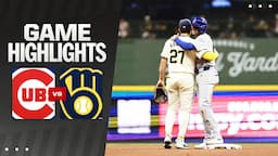 Cubs vs. Brewers Game Highlights (5/28/24) | MLB Highlights