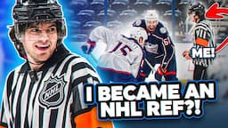 REFFING AN NHL HOCKEY GAME?! *MIC'D UP REF*