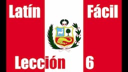 Lección de latín fácil #6 | Aprender latín rápido | Curso de latín para principiantes  Latín 101