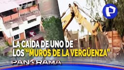 Caída de uno de los “muros de la vergüenza” en Surco: vecinos se encuentran luego de 40 años