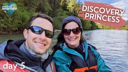 Discovery Princess Day 5: Hike and Float in Skagway, Good Spirits At Sea, and Dinner at Crown Grill