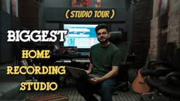 The BIGGEST Home Recording Studio in Pakistan ( Home Studio Setup Tour 2022 ) | HINDI/URDU