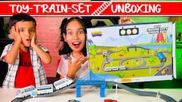 Toy Train Set Fun: Unboxing and Playtime | #LearnWithPari