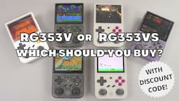 RG353V & RG353VS Review with discount code 💵 Which Anbernic retro gaming handheld should you buy?