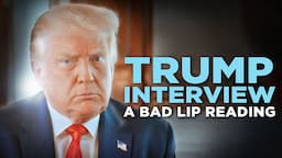 "TRUMP INTERVIEW" — A Bad Lip Reading