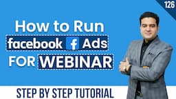 Facebook Ads for Webinar | How to Promote Webinar on Facebook | Facebook Ads Course