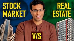 Stock Market investment Real Estate से better hai? | Akshat Shrivastava