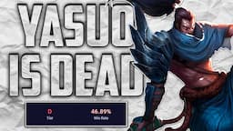 Yasuo is dead...